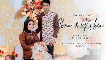 Live Streaming ADAT || Pernikahan Ibnu & Niken || Sabtu 18 Oktober 2025