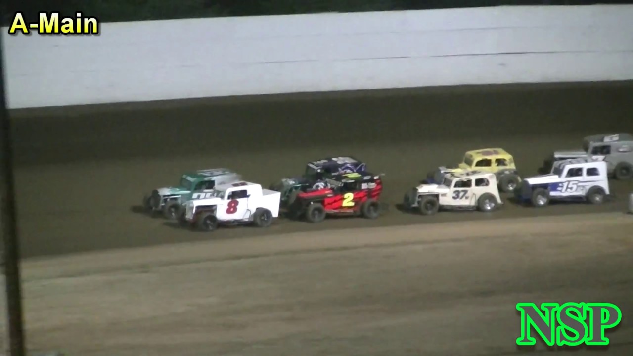 August 26, 2017 PHRA Dwarf Cars A-Main Grays Harbor Raceway