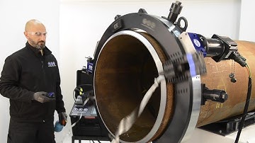 TAG SPLIT FRAME CLAMSHELL COLD CUTTING AND BEVELLING MACHINES 1" to 120" (NEW 2021 VERSION)