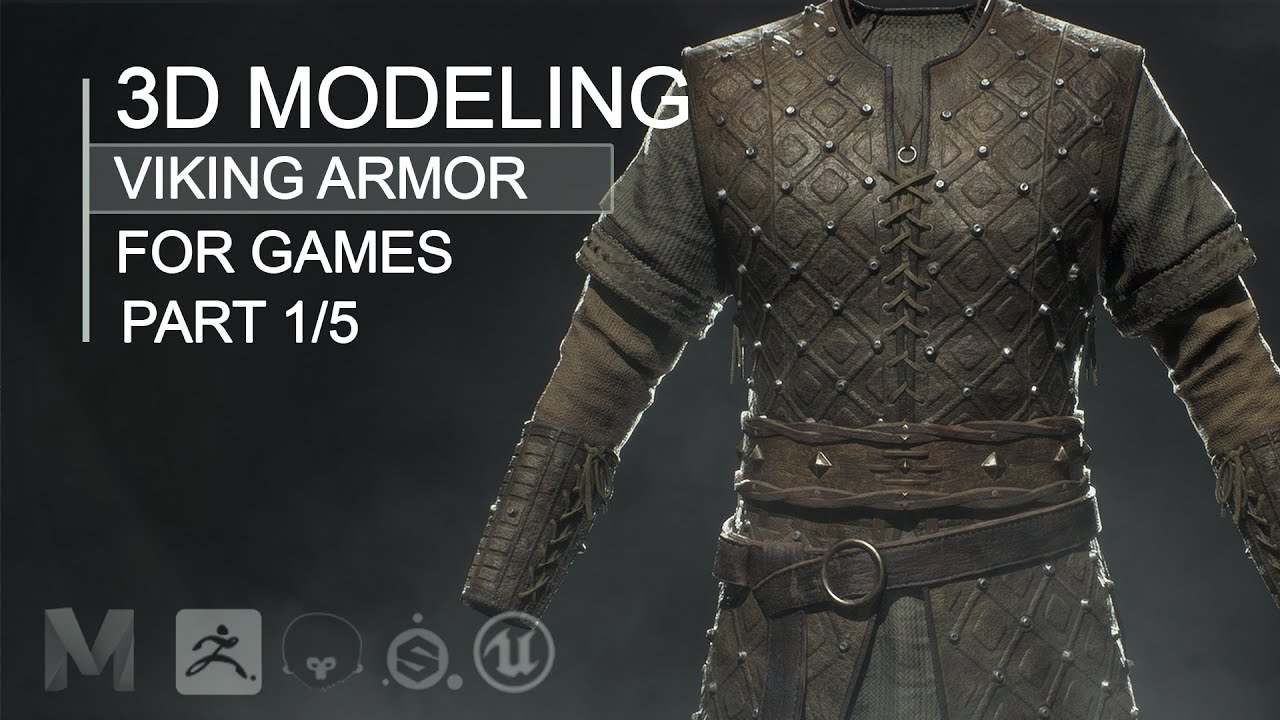 3D Modeling Viking Armor  - Part 1