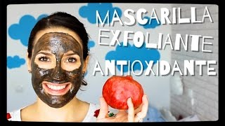 Mascarilla exfoliante luminosidad