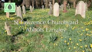 St Lawrence Churchyard, Abbots Langley, Hertfordshire