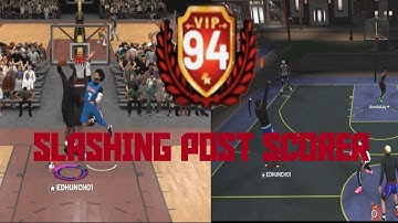 NBA 2K19 MOST DOMINANT CENTER BUILD ! SLASHING POST SCORER