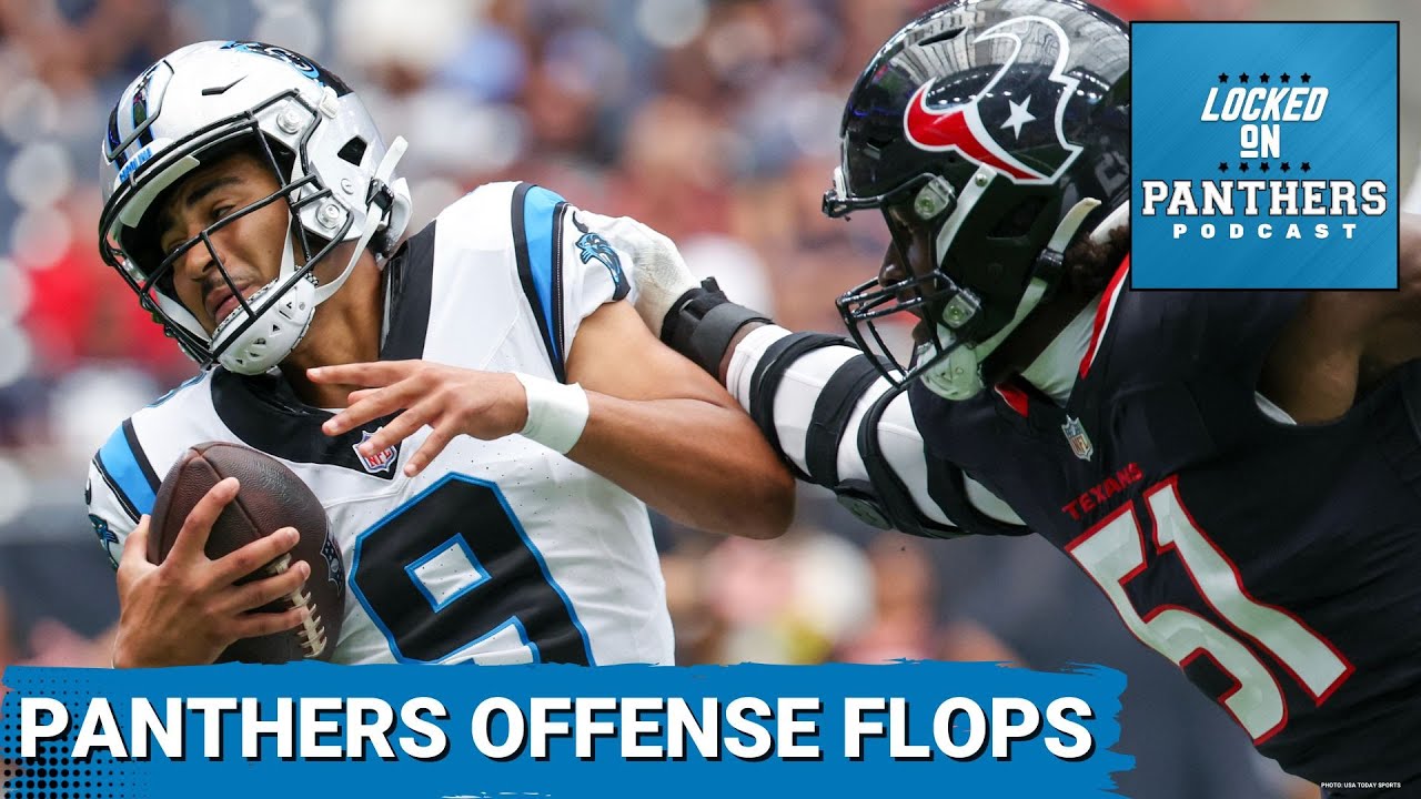 REACTION: Bryce Young and Carolina Panthers offense struggle in a brief outing against the Texans
