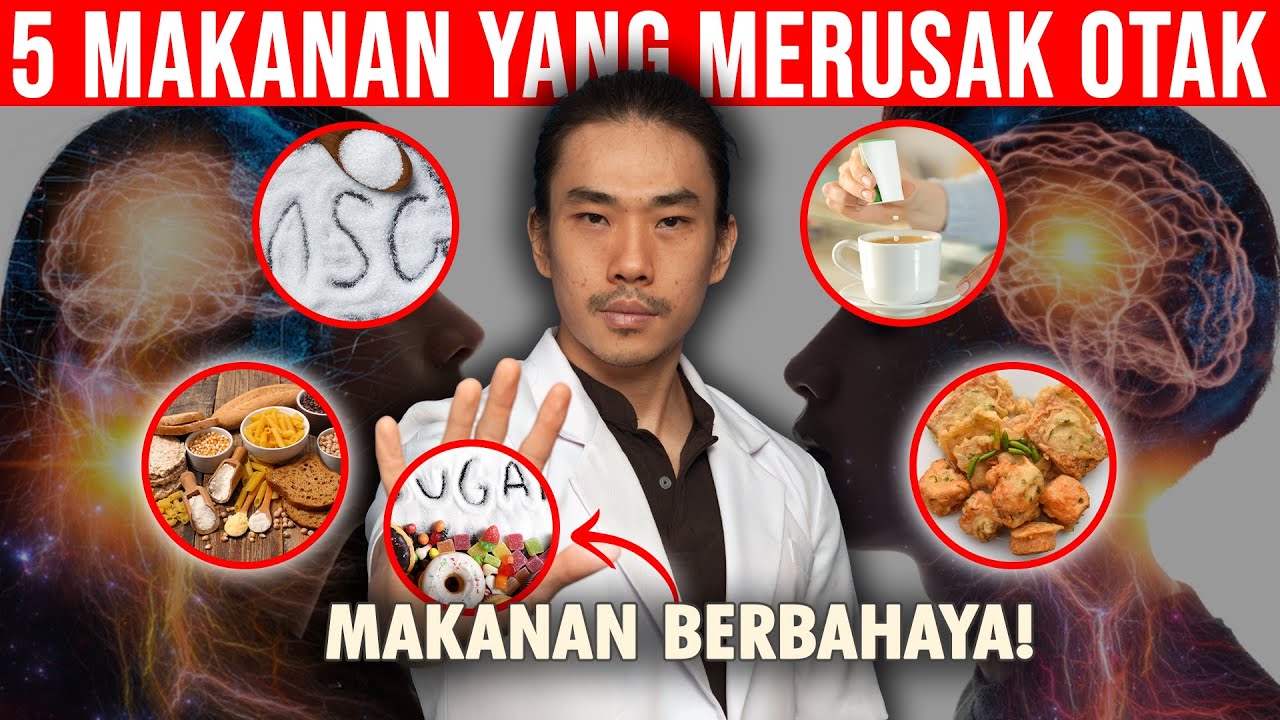 5 Makanan Terburuk yang Merusak Otakmu