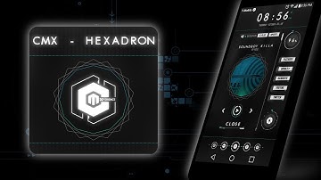 CMX - Hexadron for KLWP | Theme (Android Customization)