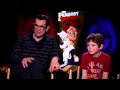 Mr. Peabody & Sherman: Ty Burrell & Max Charles Official Movie Interview | ScreenSlam