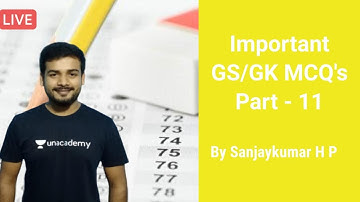 Important GS/GK MCQ