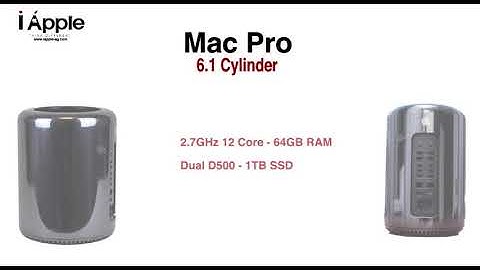 Apple Mac Pro 2.7 Ghz 12 Core – 64GB Ram – hard 1TB Flash SSD