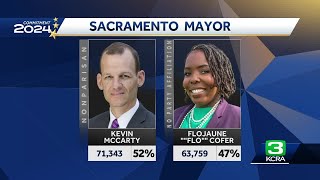 McCarty leads in Sacramento mayoral race, but Cofer closes gap