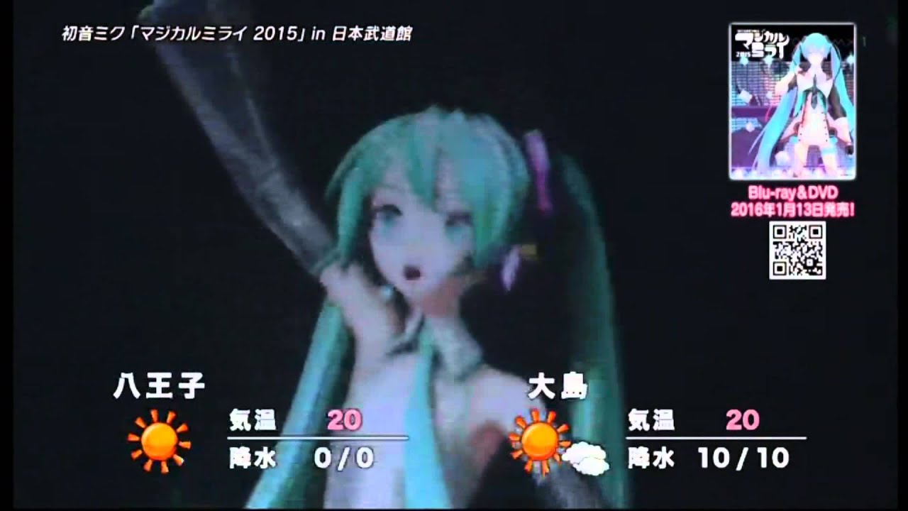 Tokyo Mx Tv天氣預報 初音 15 11 21 Youtube