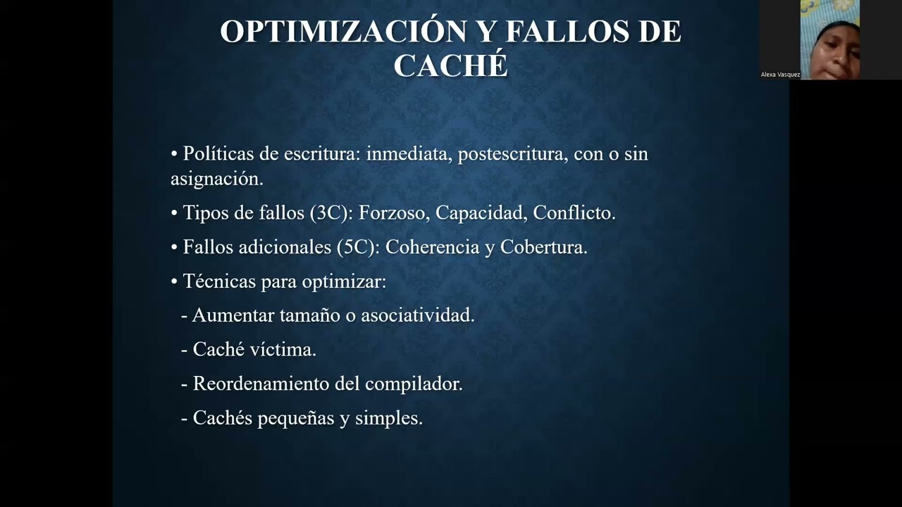 Memoria Cache , Memoria Virtual,  Memoria Entrelazada  y Método Hamming