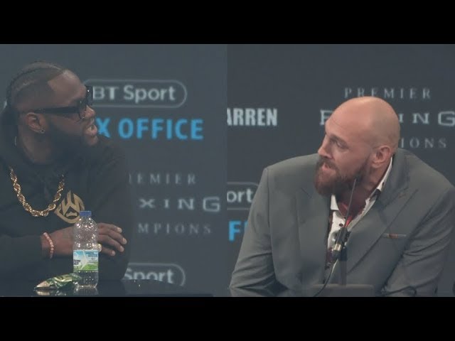 'I AM GONNA MAKE YOU F*** YOURSELF' - TYSON FURY GOES X-RATED ON DEONTAY WILDER (STRONG LANGUAGE)