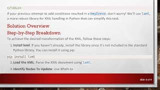 How to Update XML Node Values in Python with Conditions
