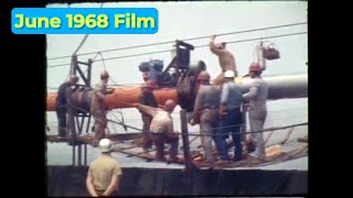 Delaware Memorial Bridge Construction - June 19, 1968