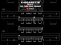 REILA / THE GAZETTE【BASS TAB】 #shorts #basstabs #thegazette