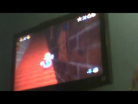 Super Mario 64 Easier Way to get up the stairs without 70 stars