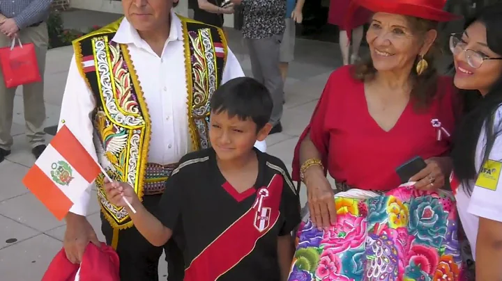 Town of Hempstead Honors Peruvian Independence Day with Flag Raising