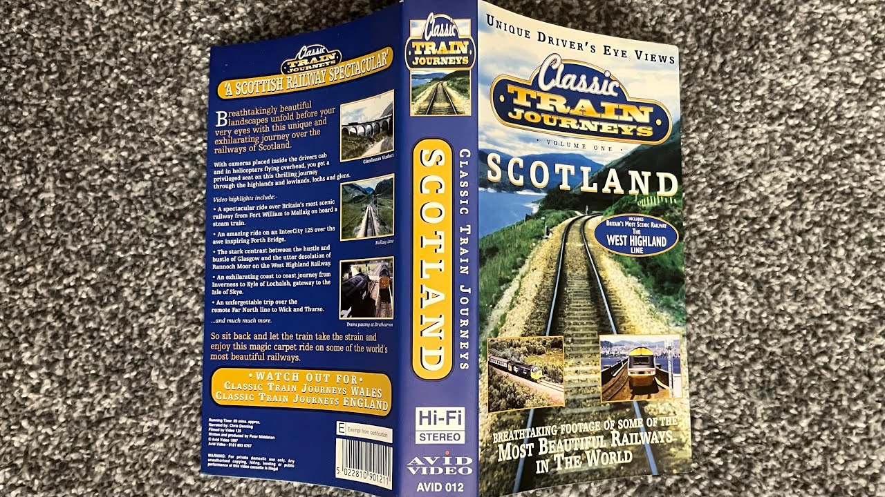 Classic Train Journeys Volume One: Scotland (1997 VHS UK) - YouTube