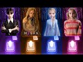Wednesday Bloody Mary Dance | M3gan doll | Elsa - Let It Go | Enid Sinclair | Tiles Hop Songs play