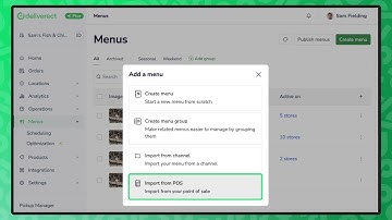 Centralized Menu Management Walkthrough | Deliverect Explains