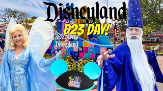 D23 Day at Disneyland | Rare Character Appearances, D23 Cavalcade & More!!