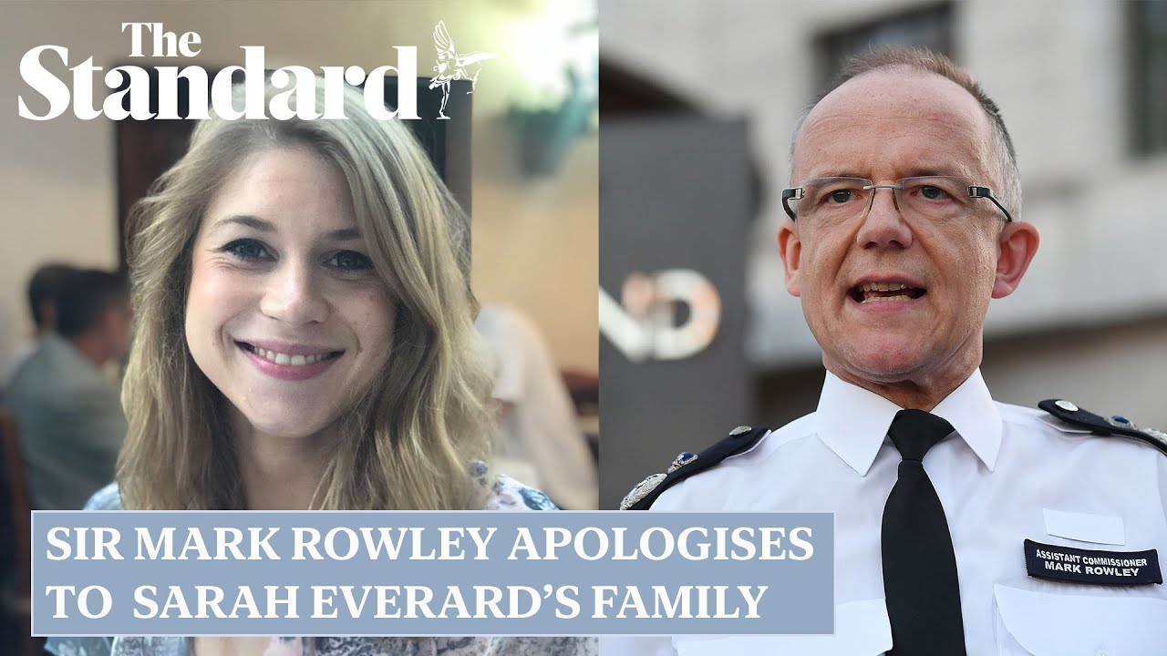 Sir Mark Rowley apologises to Sarah Everard’s family and vows to ‘go faster’ in overhauling the Met