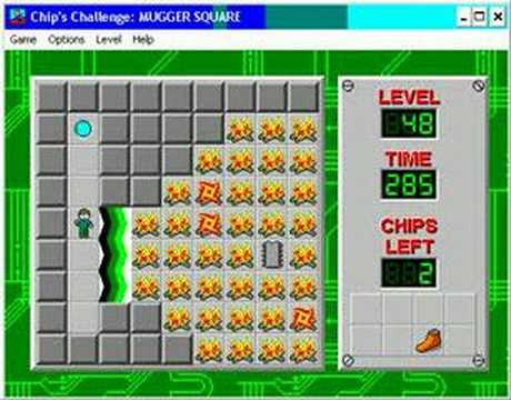 Chips Challenge: Level 48 - Mugger Square