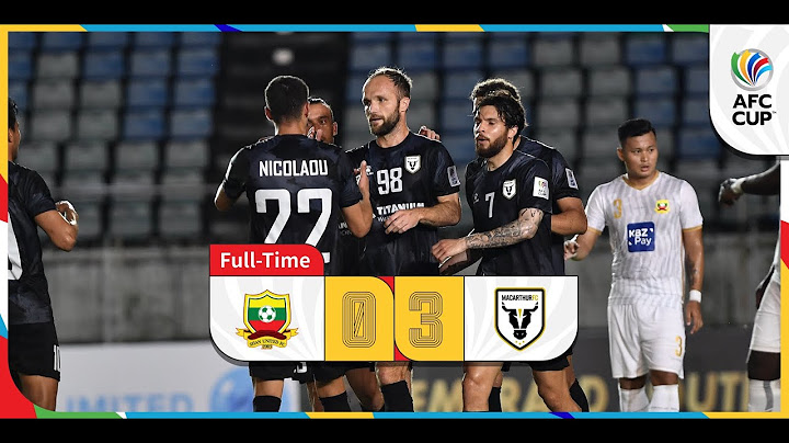 #AFCCup - Group F | Shan United FC (MYA) 0-3 Macarthur FC (AUS)