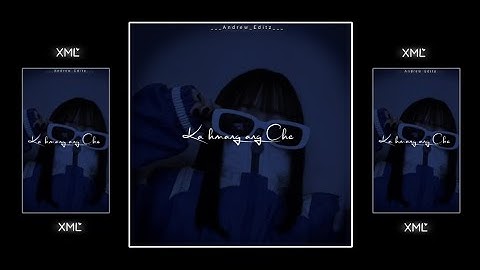 Mizo hla [ ka hmang ang che ] Alight motion edit xml file check commnet box #mizohlathar #xml_file