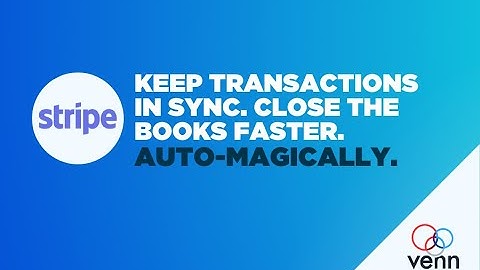 Venn Technology Pre-Built Stripe Sage Intacct Intacct Integration