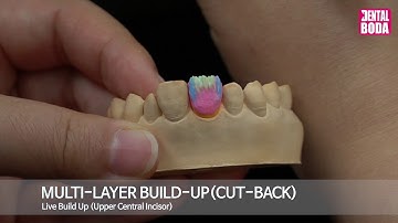 Multi layer build up (cut back)