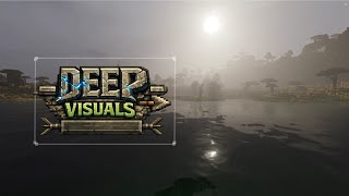 Deep visuals v 0.0.2 + core craft  ..... bedrock edition ..... download ⬇️ ⬇️ ⬇️ 