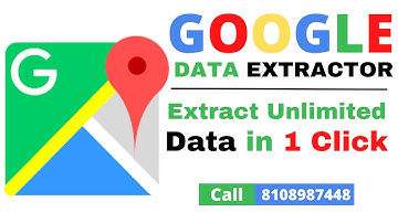 Extract unlimited data from Google Maps in 1 click with Google Map Data Extractor