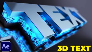 Element 3D Text Tutorial in After Effects | 3D Text Animation in Element 3D