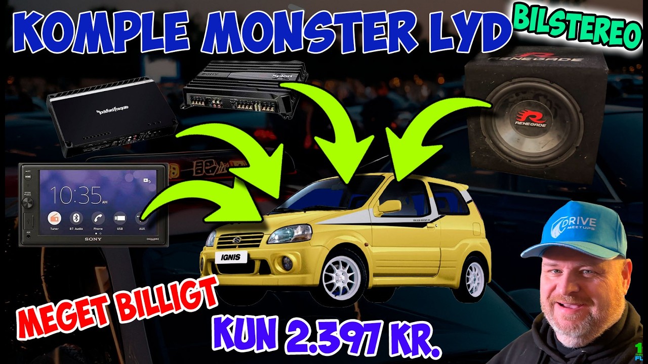 Kæmpe bilanlæg til ingen penge - næsten.