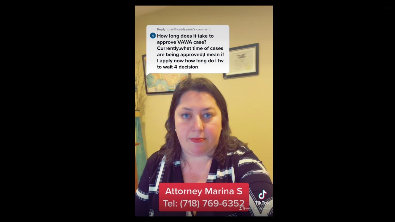 How long does it take to approve VAWA case? #shorts - YouTube