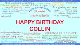 Collin   Languages Idiomas - Happy Birthday