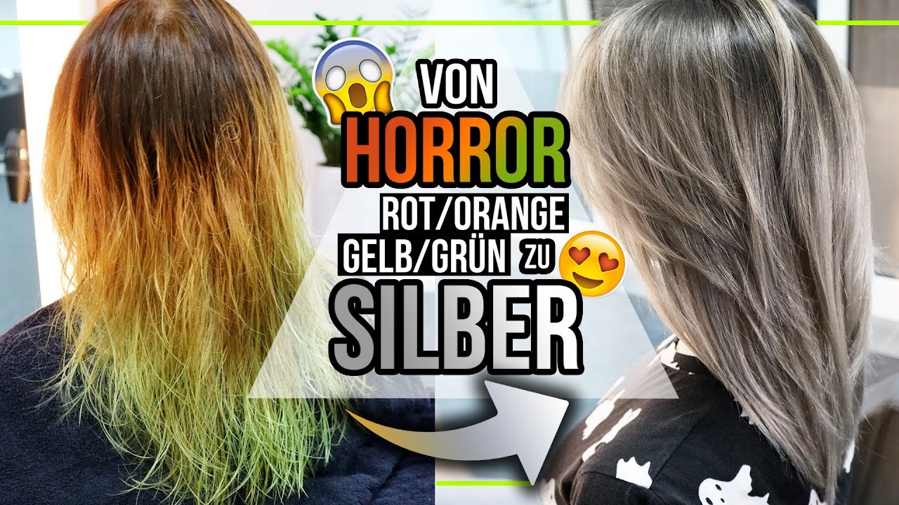 Mit schwarze strähnen haare grauen So lassen