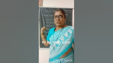 ONLINE CLASSES FOR CSIR-NET MATHEMATICS-IN TAMIL-STUDY MATERIAL-SOLVED PREVIOUS YEARS QUESTIONS