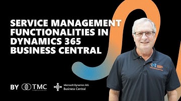 Service Management Functionalities in Dynamics 365 Business Central
