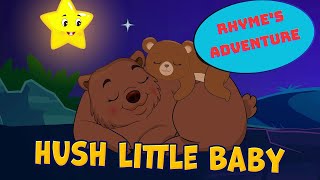 Hush Little Baby | Lullaby for Babies | Baby Sleeping Song @Rhymes_Adventure