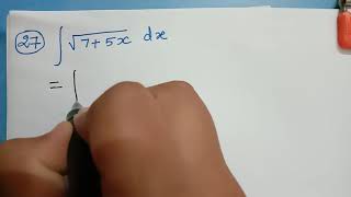 INTEGRATION PROBLEM 27