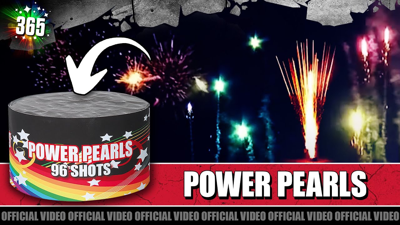 Power Pearls 96 vuurwerk | Batteries | 96 schots batterij!