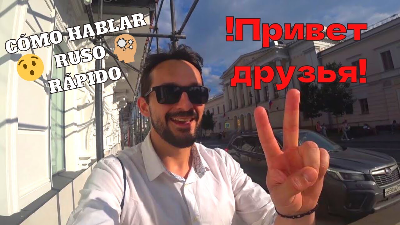 Como Aprender y HABLAR RUSO FÁCIL y RÁPIDO  Latino hablando ruso