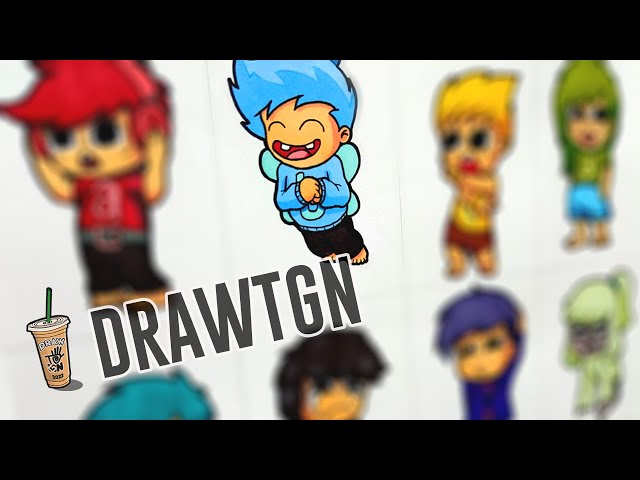 Drawing Alphabet Lore Human (Babies) / Humanized Alphabet Lore/qrstuvwxyz  #alphabetlore#drawing 