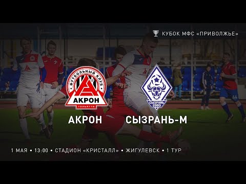 Видео к матчу Акрон-Л - Сызрань-2003-СШОР-2