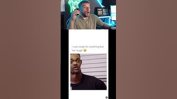 I was ready for anything but that laugh 😂