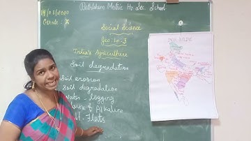 Grade X - Social Science ||   19/08/2020   || Online Class, Bethlahem Matric School