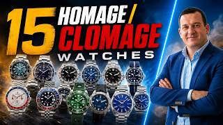 15 OUTRAGEOUS Homage Watches For The Intelligent Man!